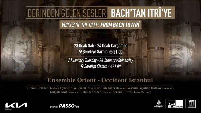 Şerefiye Sarnıcı'nda "Derinden Gelen Sesler" konserleri