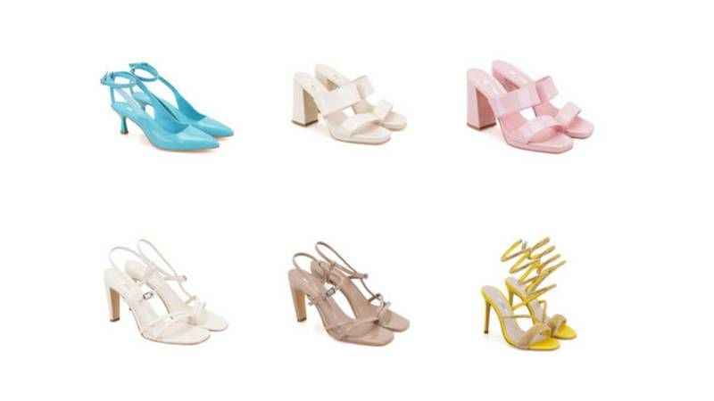 DESA, rengarenk ve ışıltılı topuklu ayakkabılarla yaza damgasını vuruyor