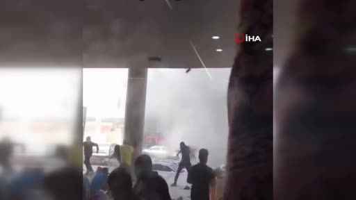 İsrail, Kudüs Hastanesi'nin karşısını vurdu