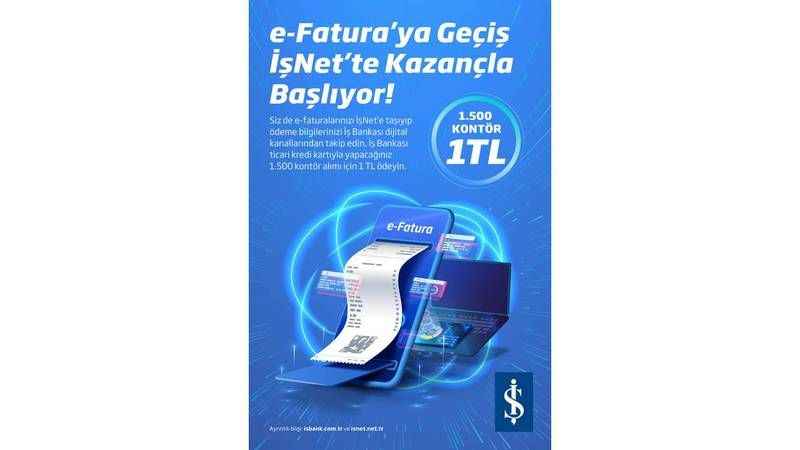 DijiKolay müşterilerinin e-fatura’ya geçişinde İşNet’ten kazanç