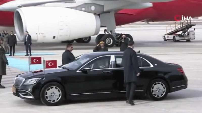 Cumhurbaşkanı Erdoğan, Almanya’ya gitti