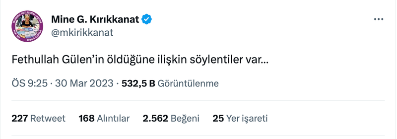 FETULLAH GÜLEN ÖLDÜ MÜ? Örgüt üyeleri karalar bağladı: Feto Öldü Mü?