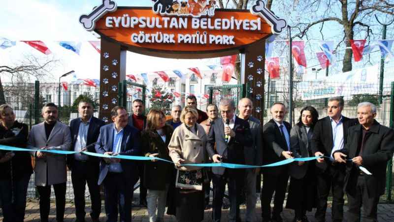 Eyüpsultan'da Patili Park ve Göktürk Pati Kliniği açıldı