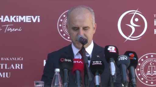 Adalet Bakanı Tunç: “Tek derdimiz vatandaşlarımızın adalete ve yargıya güvenini daha da üst sıralara taşımak”