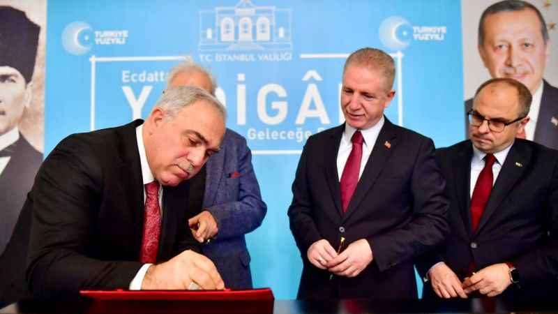 Başkan Ergün Turan ve Vali Gül'den İstanbul'a "Yadigâr" projesi