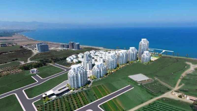 Fenercioğlu Kıbrıs’ta yapacağı 3 bin konutluk Costal Heaven Projesinin inşaatına başladı