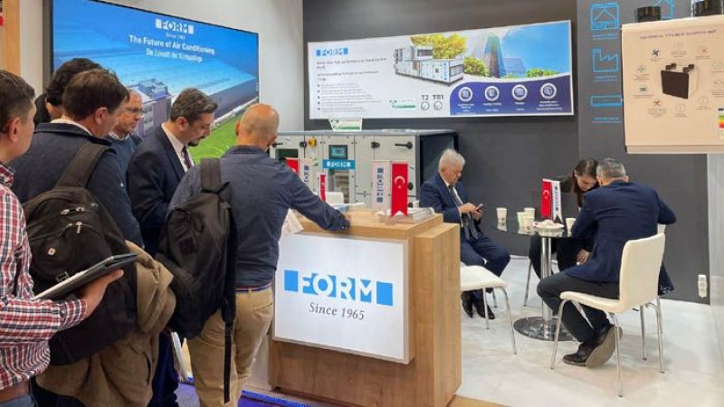 Form Endüstri Ürünleri ISH Frankfurt Fuarında yoğun ilgi gördü