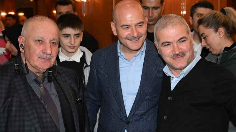 BAKAN SOYLU BULTÜRK'DE KONUŞTU