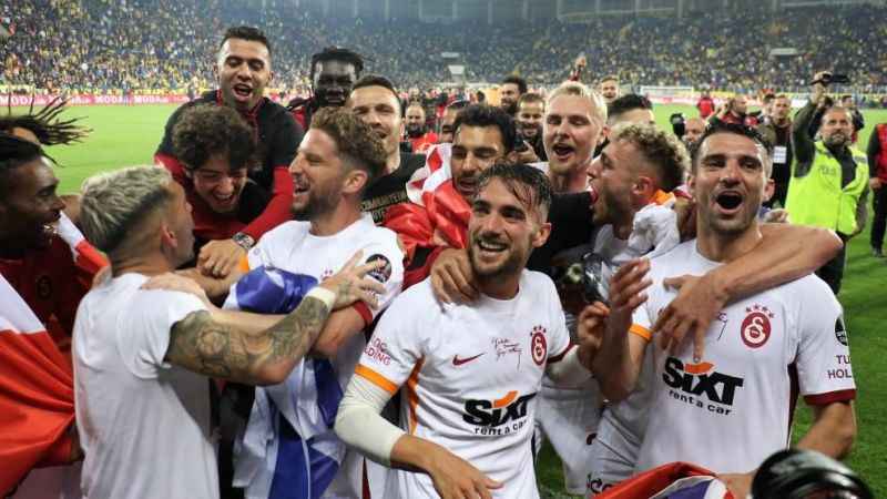 Galatasaray şampiyon oldu