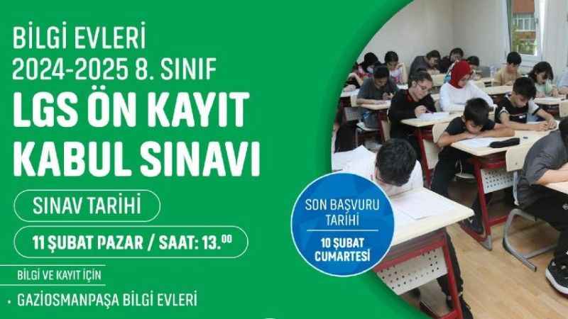 Gaziosmanpaşa Belediyesi Bilgi Evleri öğrencileri bekliyor