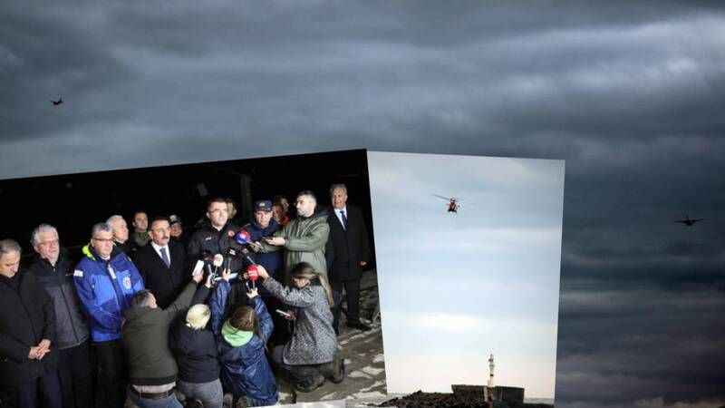 Kayıp 11 mürettebat uçak, helikopter ve İHA'lar ile aranıyor