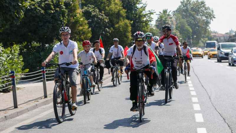 Genç İHH ve Mavi Marmara Derneği’nden 'Kudüs için Pedalla' etkinliği
