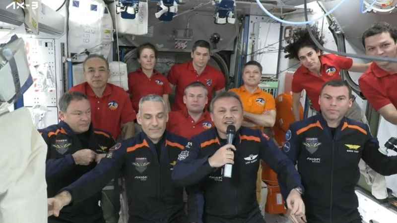 İlk Türk astronot Uzay İstasyonuna çıktı