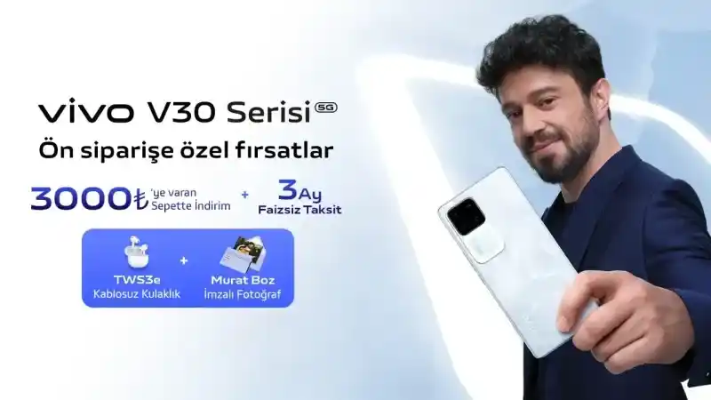 vivo'nun stüdyo kalitesinde fotoğraf çeken akıllı telefonu V30 ön satışa sunuldu