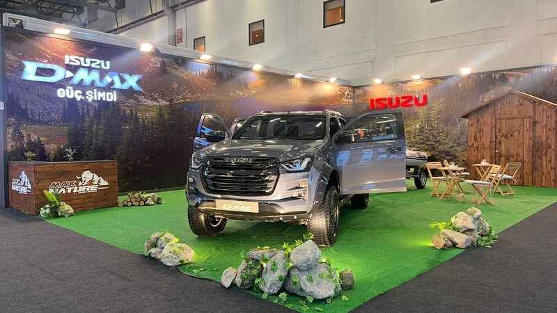 Isuzu'nun iddialı modeli D-Max, Karavanist Fuarı'nda doğaseverlerle buluşuyor