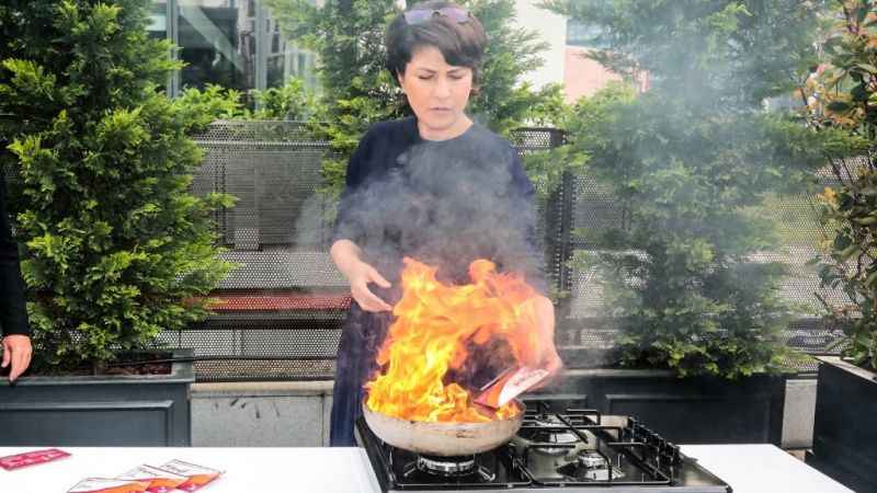 Mutfak yangınlarına Flexoil engeli