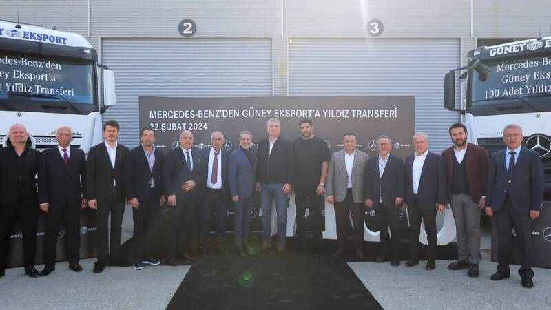 Güney Eksport, filosunu Mercedes-Benz Actros ailesi ile güçlendiriyor