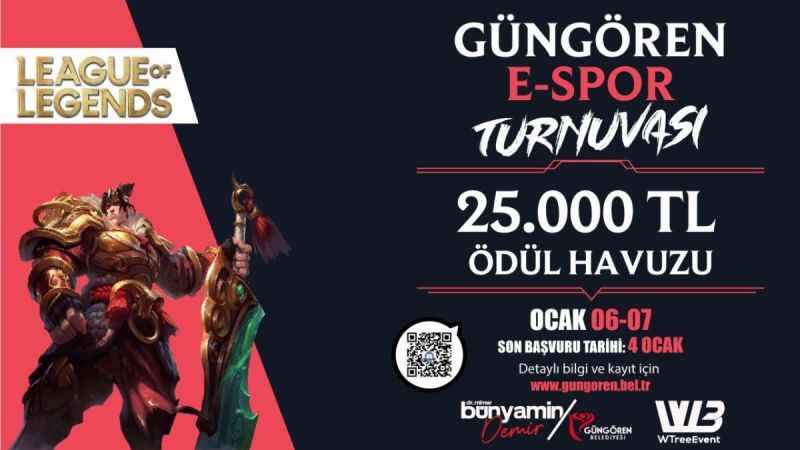 Güngören Belediyesi'nden E-Spor tutkunlarına dev turnuva