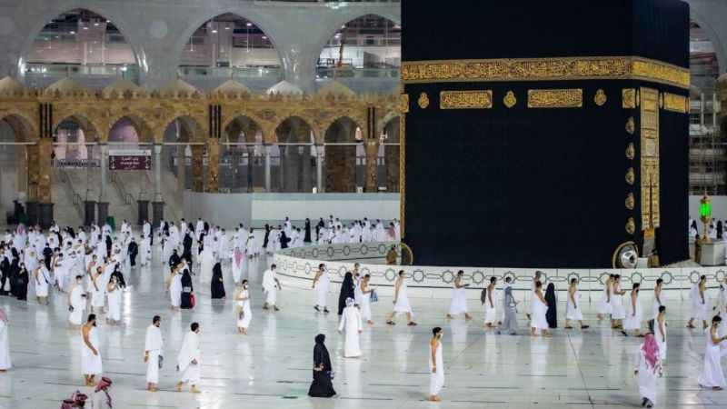 Yılın ilk hacı kafilesi Suudi Arabistan’da