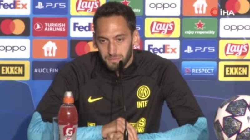 Hakan Çalhanoğlu: İnşallah ilk Türk olarak kupayı kaldırmak nasip olur