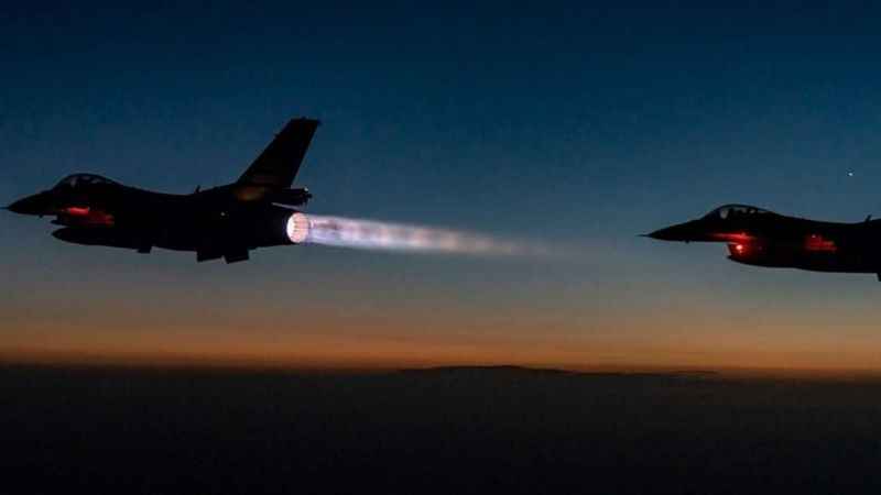 Irak ve Suriye'nin kuzeyine hava harekatı: 26 terörist etkisiz 