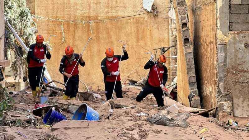 İHH ekipleri selin yaşandığı Libya’da 