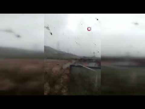 DEPREM BÖLGESİNİ BU DEFA FIRTINA VURDU