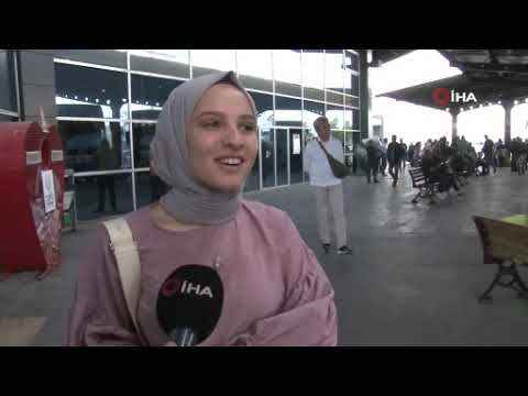 Kahramanmaraş otogarında seçim yoğunluğu