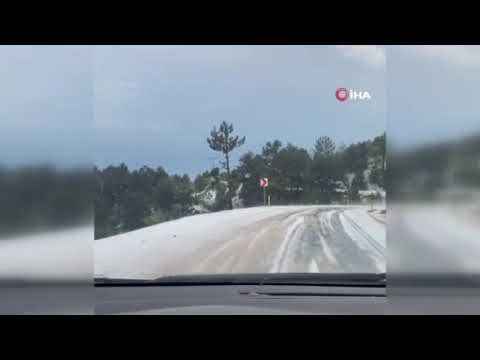 Bolu bembeyaza büründü