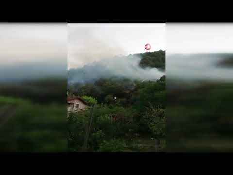 Kastamonu’da orman yangını helikopter desteğiyle büyümeden söndürüldü