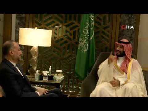 İran Dışişleri Bakanı Abdullahiyan, Suudi Arabistan Veliaht Prensi Selman ile görüştü