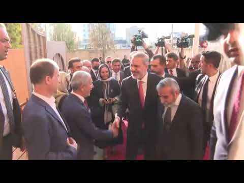 Bakan Fidan, KİB Genel Sekreteri Bahaddin ile görüştü