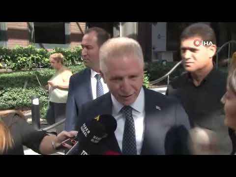 İstanbul Valisi Davut Gül, tedavileri devam eden Sabancı çiftini ziyaret etti