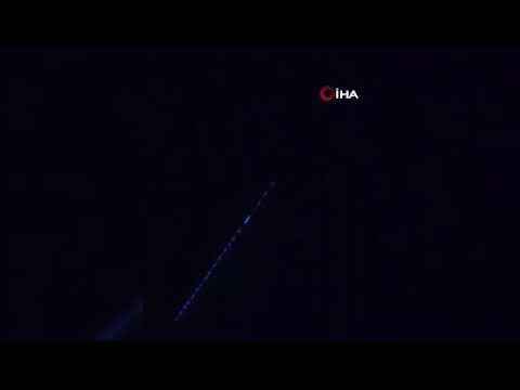 Starlink uyduları Kastamonu semalarında görüldü