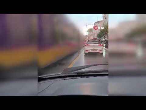 Güngören'de tramvay kazası