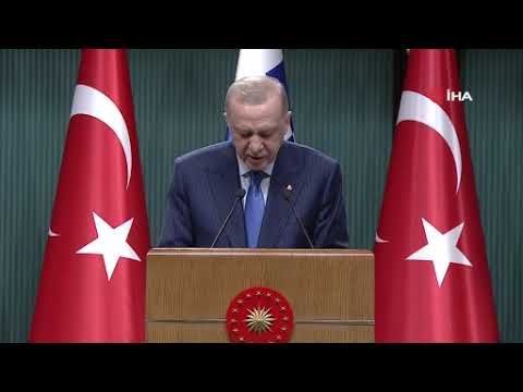 Cumhurbaşkanı Erdoğan’ın, Yunanistan Başbakanı Miçotakis ile ortak basın açıklaması