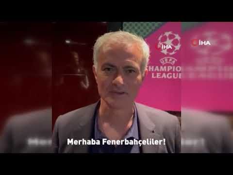 Fenerbahçe, Mourinho’nun İstanbul’a gelişini videoyla duyurdu