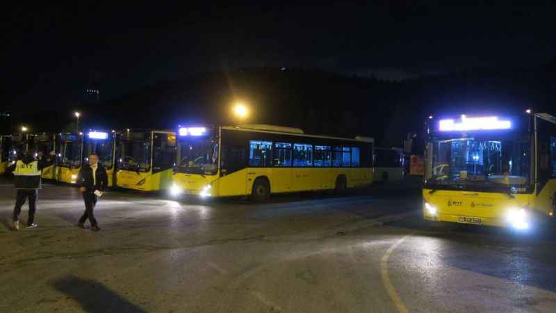 İstanbul'da gece hatlarıyla kesintisiz ulaşım