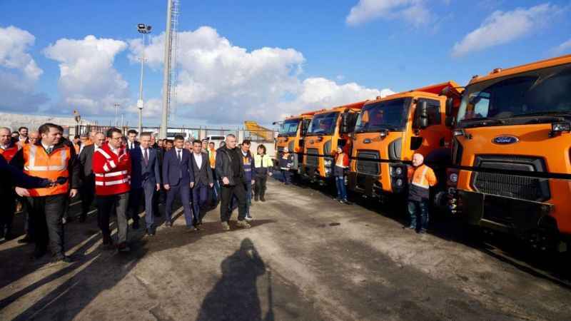 İBB, 125 yeni araçla kış şartlarına hazır