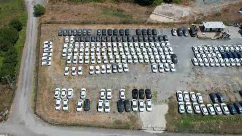 Stok araçlar böyle görüntülendi