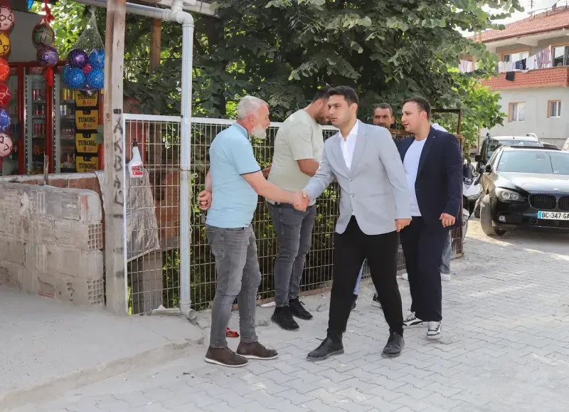 Genç İsim Sahaya İndi: Batuhan Öztürk’ten İlk Mahalle Ziyareti