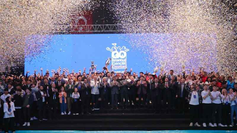İstanbul Gençlik Oyunları’nda final şöleni