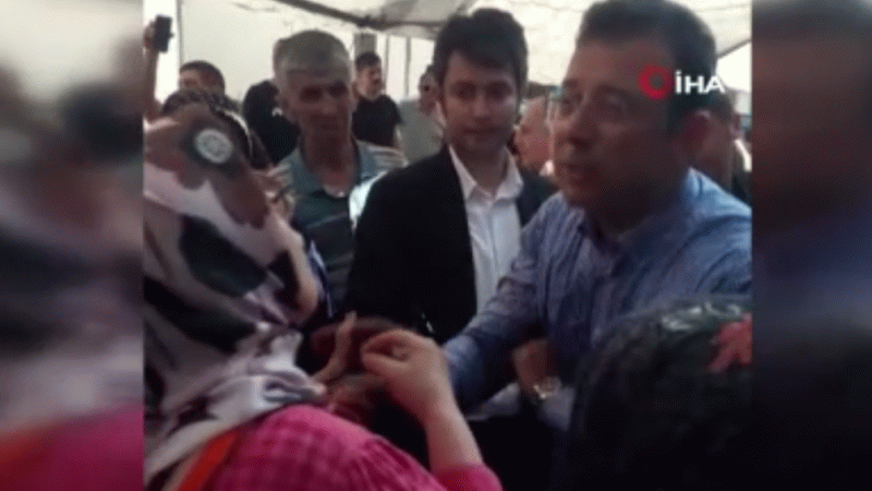 Ekrem İmamoğlu’na vatandaştan tepki