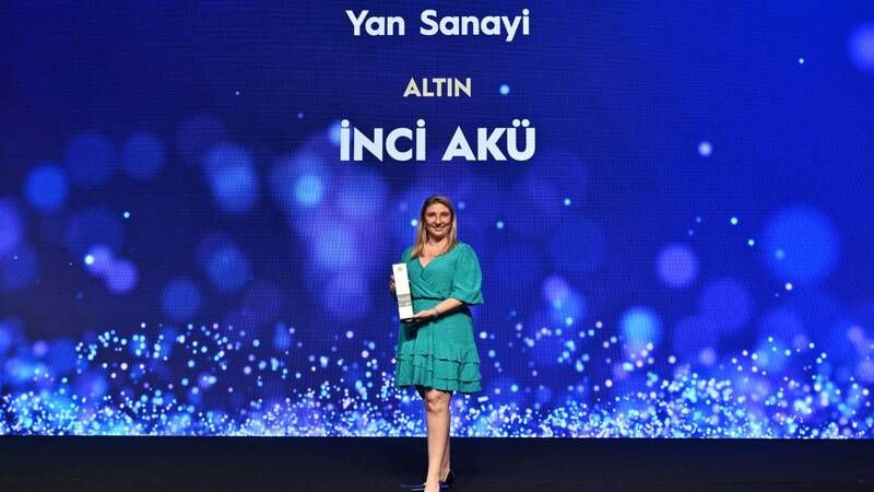 İnci Akü, 40. yılında Brandverse Awards’ta üst üste 5. kez Altın Ödül’e layık görüldü