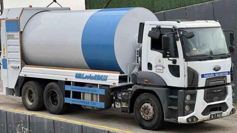İnegöl Belediyesi temizlik hizmetlerinde teknolojik atılım