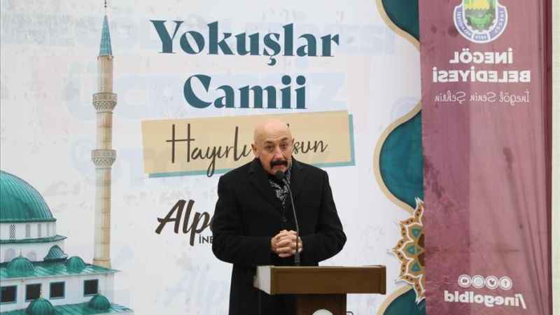 İnegöl'de Yokuşlar Camii ibadete açıldı