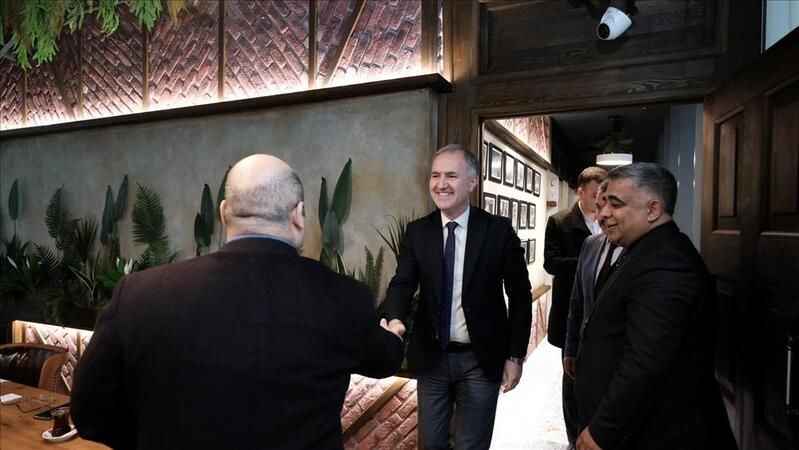 İnegöl'e gelen Erasmus heyeti ilçeye hayran kaldı