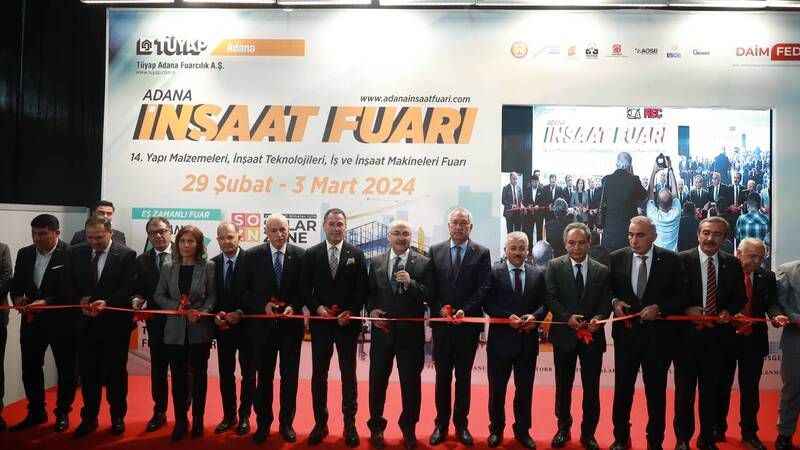 Adana İnşaat Fuarı, 5 yıl aradan sonra sektör profesyonellerini yeniden buluşturdu 