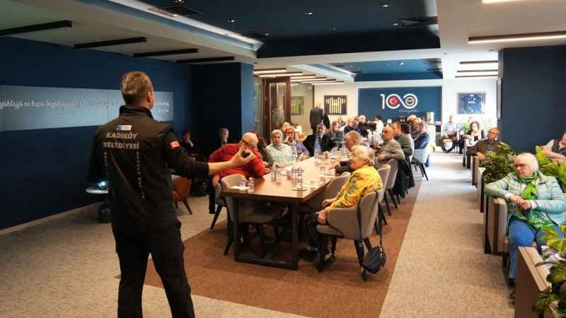 Kadıköy Belediyesi'nden Fenerbahçe'ye Özel Afet Eğitimi