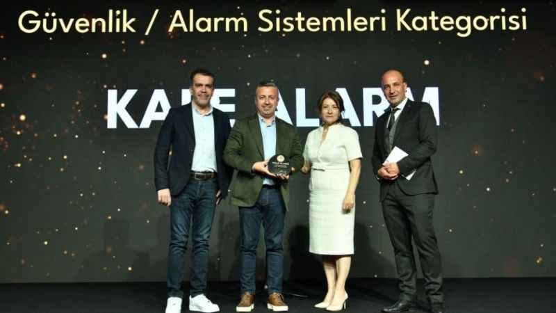 Kale Alarm’a Türkiye'nin En İtibarlı İş Ortağı ödülü